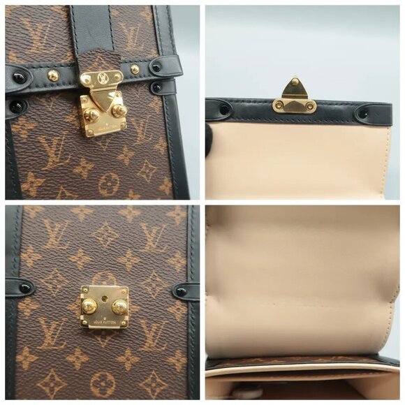 Louis Vuitton Pochette Trunk Verticale Monogram Canvas Shoulder Bag 1120-102324 - Picture 7 of 12